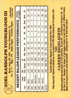 1985 Donruss Joel Youngblood #79