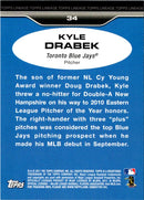 2011 Topps Lineage Kyle Drabek
