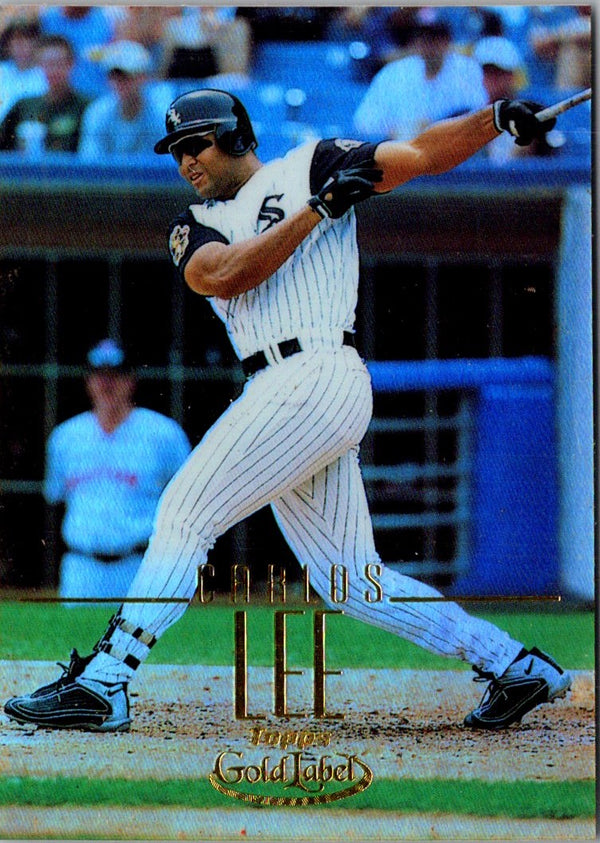 2002 Topps Gold Label Carlos Lee #16