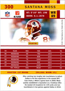 2011 Score Santana Moss