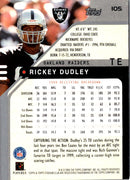 2000 Stadium Club Rickey Dudley