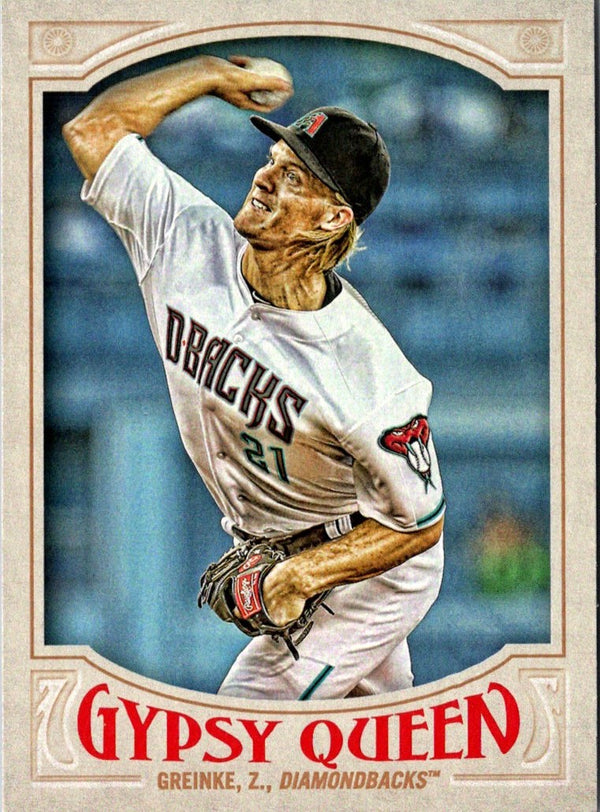 2016 Topps Gypsy Queen Zack Greinke #66