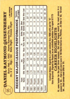1985 Donruss Dan Quisenberry #95