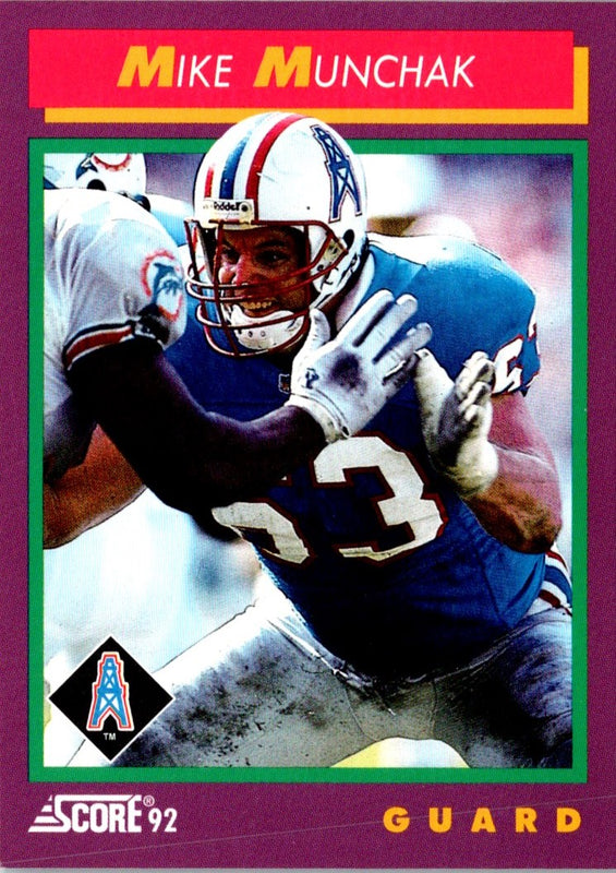 1992 Score Mike Munchak #130