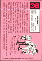 1990 Baseball Card Magazine '69 Topps Replicas Julio Franco #39