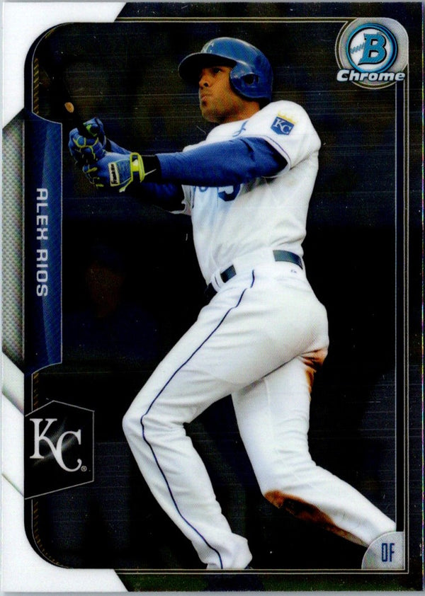 2015 Bowman Chrome Alex Rios #79