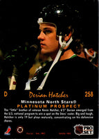 1991 Pro Set Platinum Derian Hatcher #258