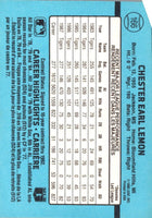 1988 Leaf Chet Lemon #166