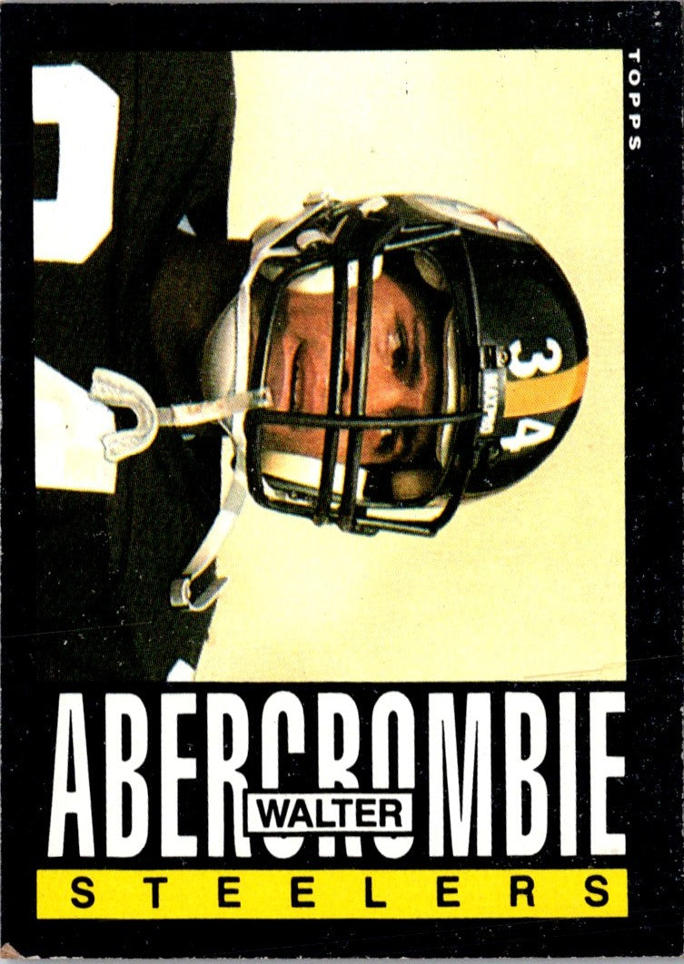 1985 Topps Walter Abercrombie