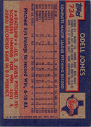 1984 Topps Odell Jones