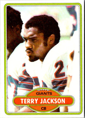 1980 Topps Terry Jackson #474 Rookie NM-MT
