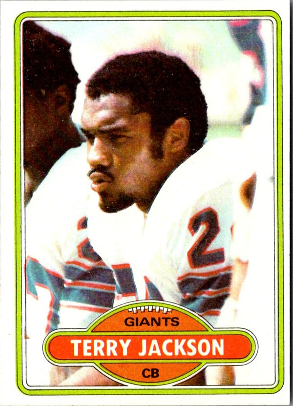 1980 Topps Terry Jackson #474 Rookie NM-MT