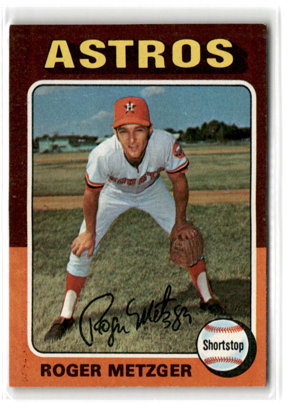 1975 Topps Roger Metzger #541 EXMT