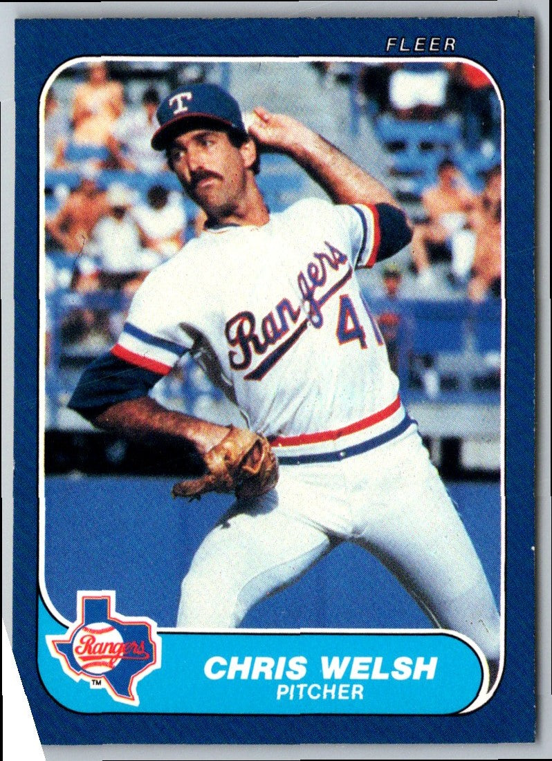 1986 Fleer Chris Welsh