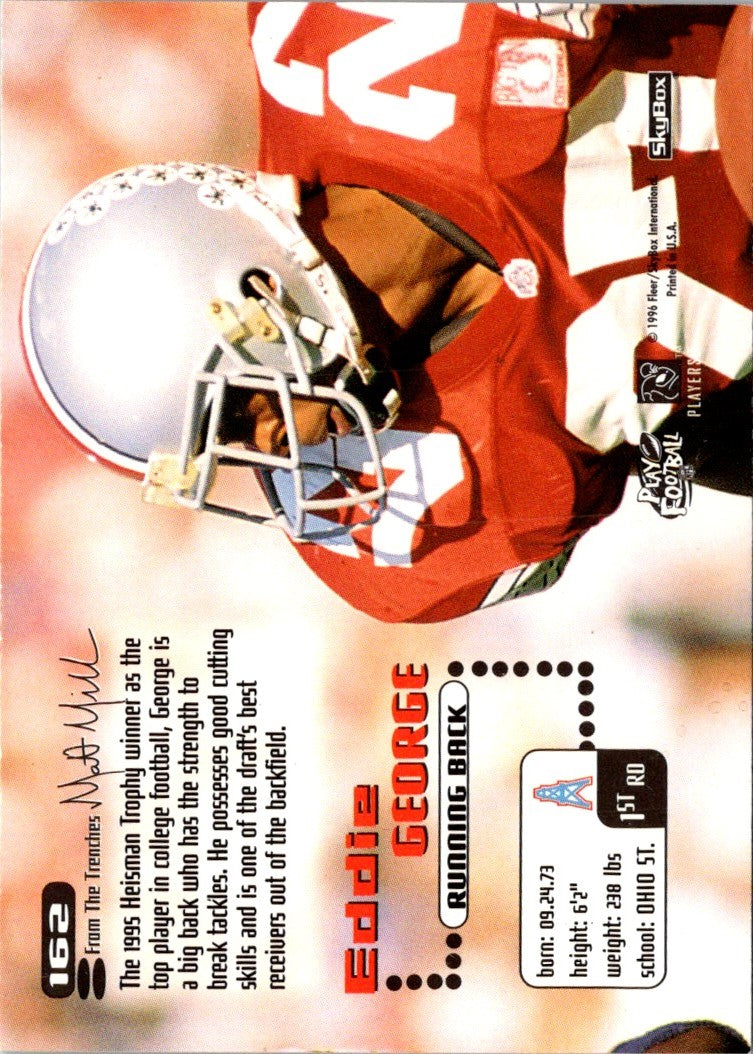 1996 SkyBox Impact Eddie George