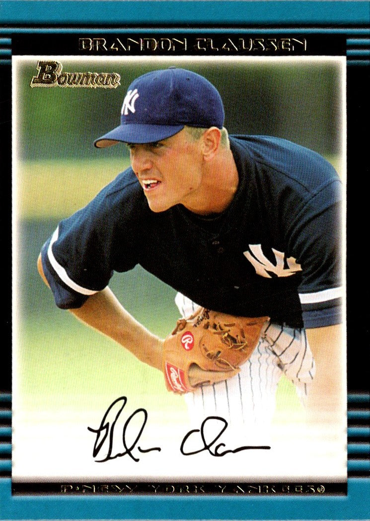 2002 Bowman Brandon Claussen