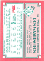 1989 Topps Senior League Ron Washington #44