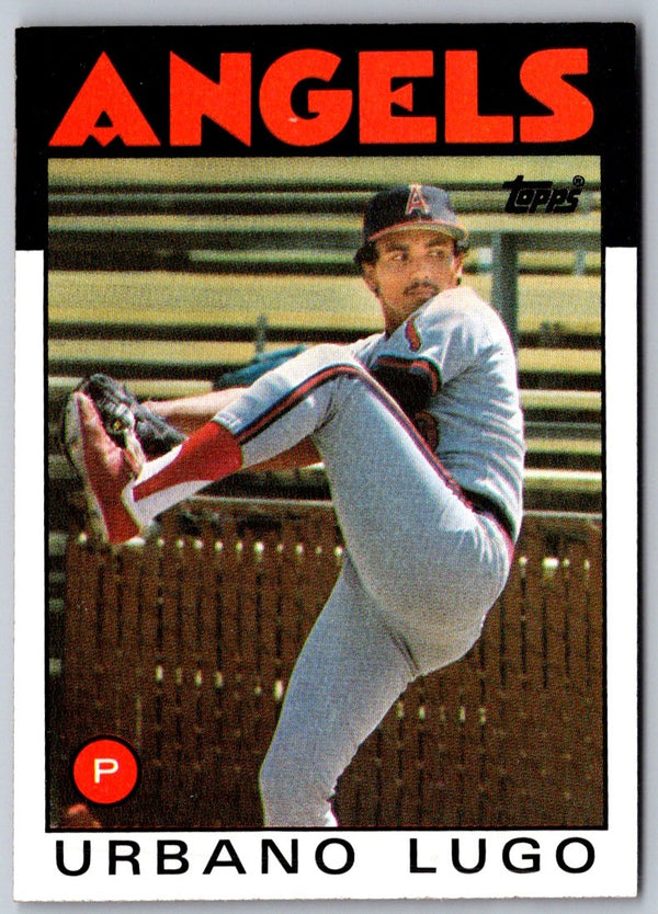 1986 Topps Urbano Lugo #373 Rookie