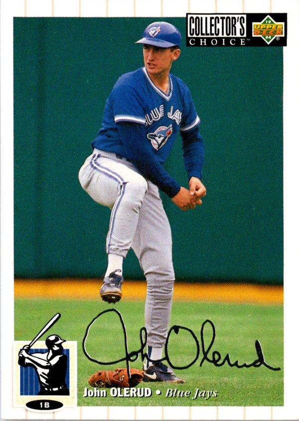 1994 Collector's Choice John Olerud #600 Silver Signature