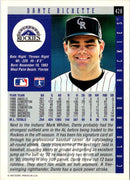 1993 Score Dante Bichette