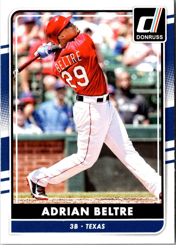 2016 Donruss Adrian Beltre #129