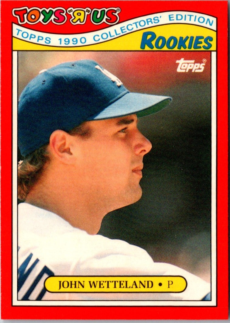 1990 Topps Toys'R'Us Rookies John Wetteland