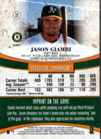 1999 Topps Gold Label Jason Giambi #23