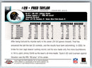 2004 Topps Chrome Fred Taylor