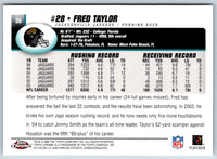 2004 Topps Chrome Fred Taylor #38