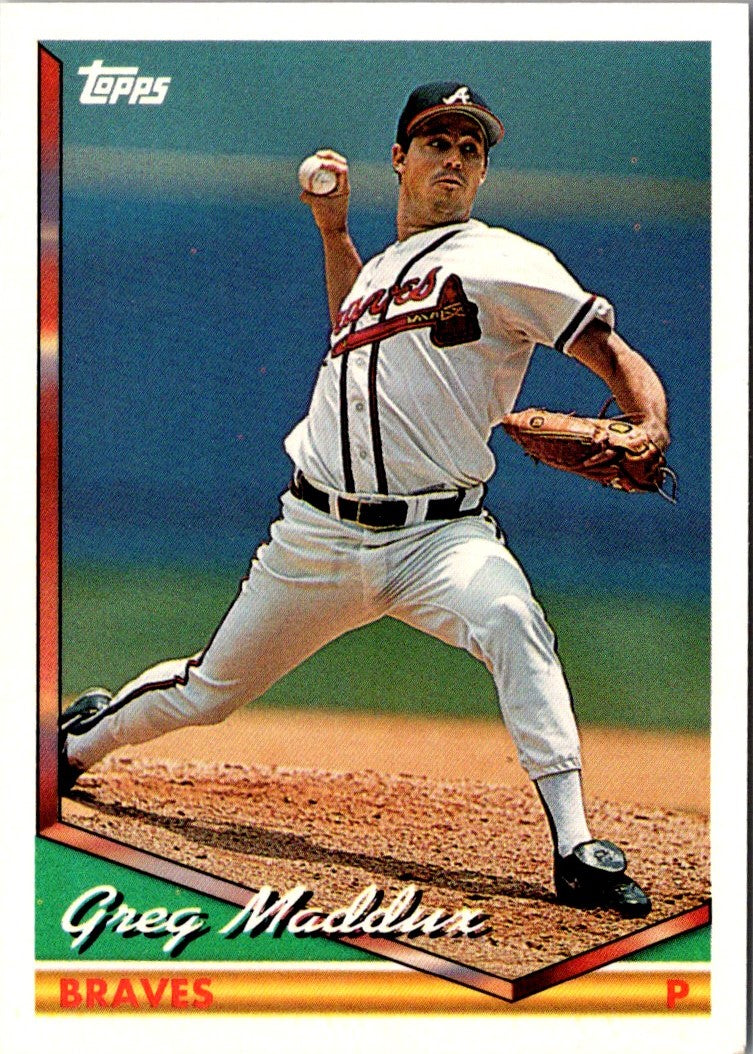 1994 Topps Greg Maddux