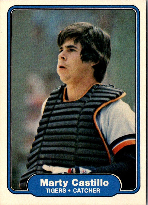 1982 Fleer Marty Castillo #265 Rookie