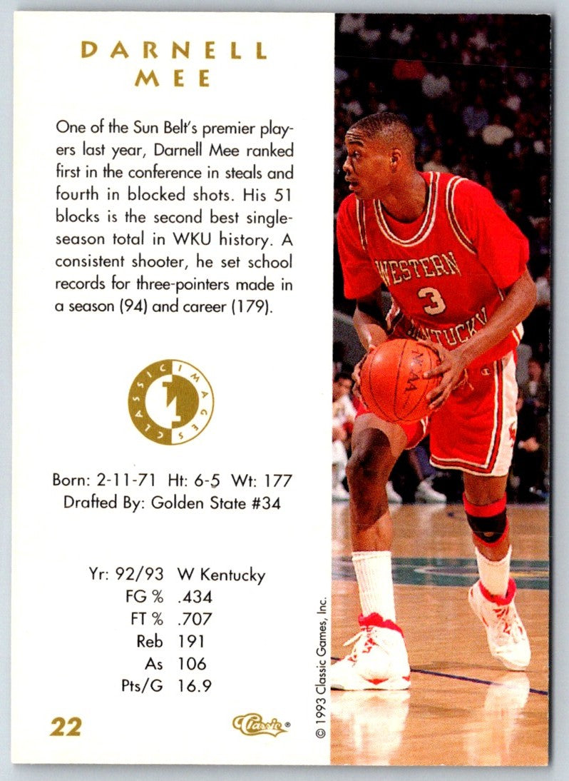 1993 Classic Darnell Mee