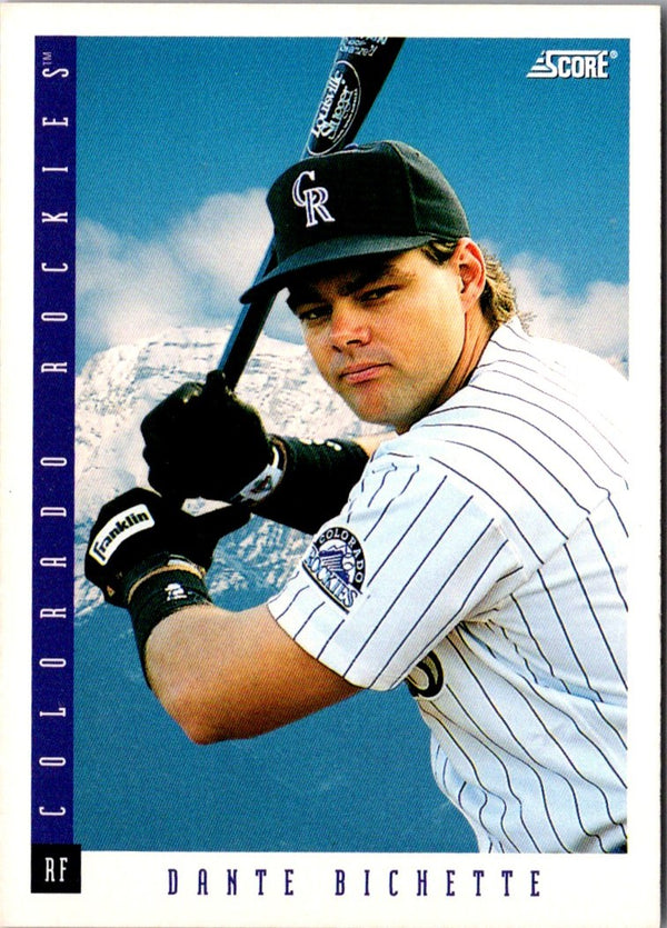1993 Score Dante Bichette #428