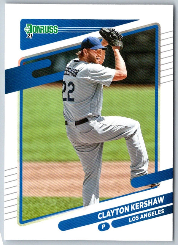 2020 Donruss Clayton Kershaw #118A