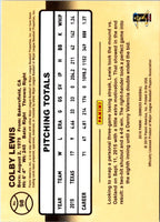 2016 Donruss Colby Lewis #98