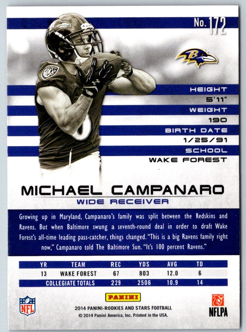 2014 Panini Michael Campanaro