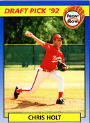 1992 Front Row Draft Picks Chris Holt