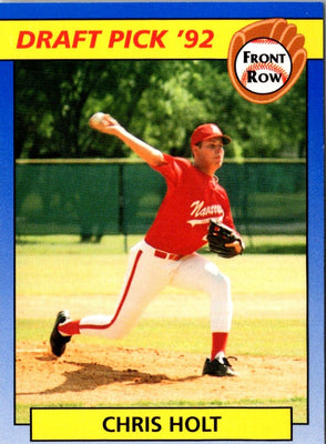 1992 Front Row Draft Picks Chris Holt #33