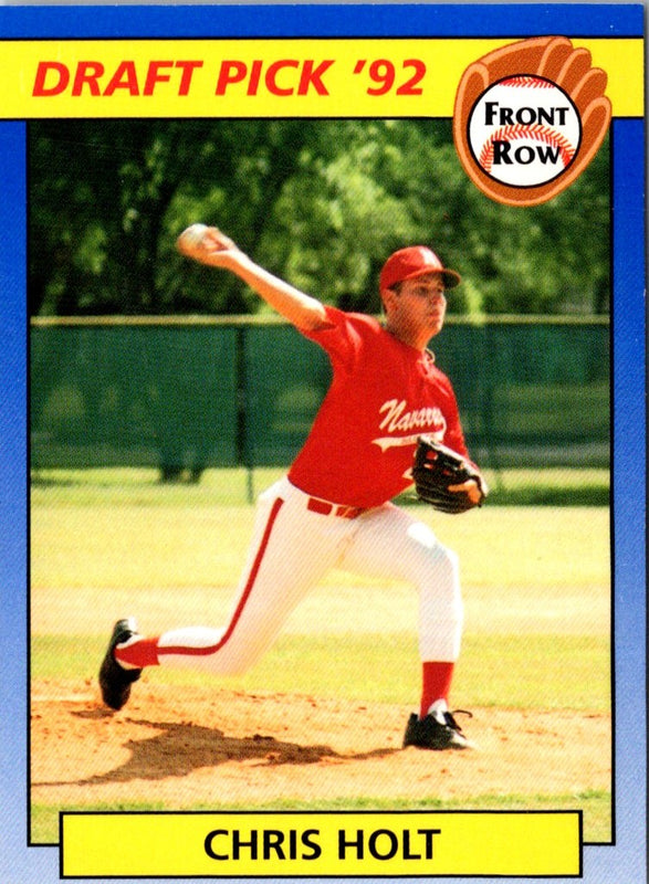 1992 Front Row Draft Picks Chris Holt #33