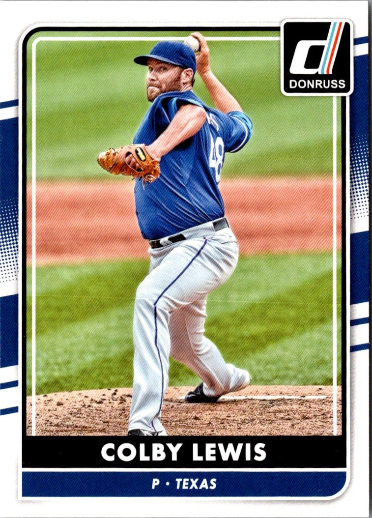 2016 Donruss Colby Lewis