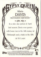 2015 Topps Gypsy Queen Khris Davis #275