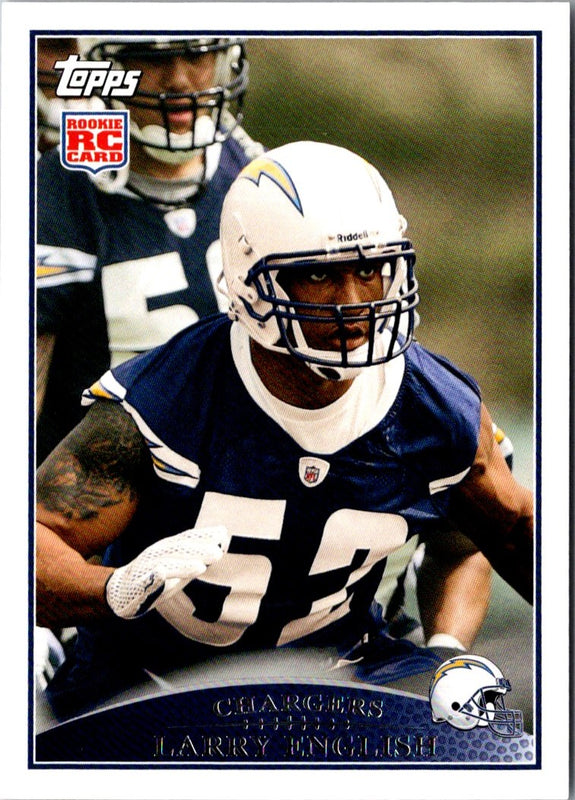 2009 Topps Larry English #393 Rookie