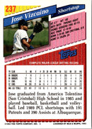 1993 Topps Gold Jose Vizcaino
