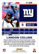 2017 Score Landon Collins