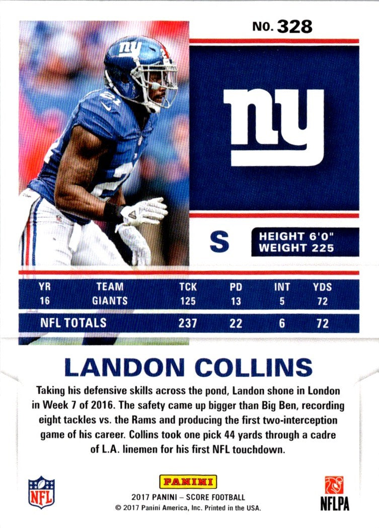 2017 Score Landon Collins