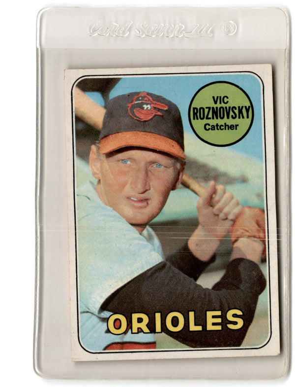 1969 Topps Vic Roznovsky #368 EX