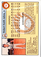 1992 Front Row Draft Picks Keith Johns #52