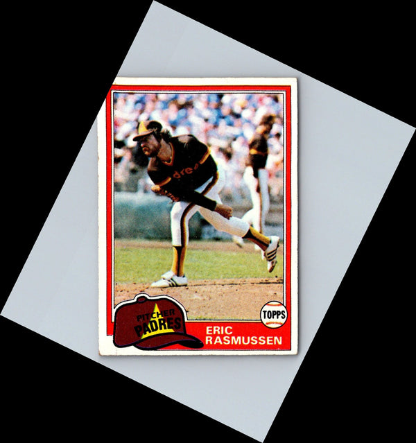 1981 Topps Eric Rasmussen #342