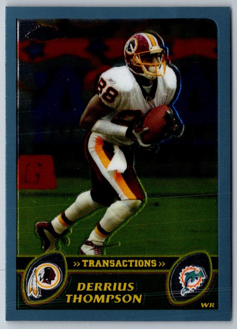 2003 Topps Chrome Derrius Thompson