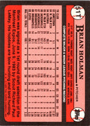 1989 Topps Traded Brian Holman